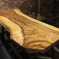 南美胡桃木实木大班桌电脑桌茶台个性办公桌创意会议桌