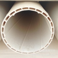 UPVC排水管 φ50-φ315 无声管材 PVC螺旋消音管