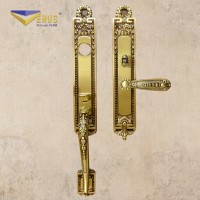 **全铜门锁 大门锁 长庚SH-8709-XL-03欧式豪华铜门锁 其他锁具10件包邮可定制